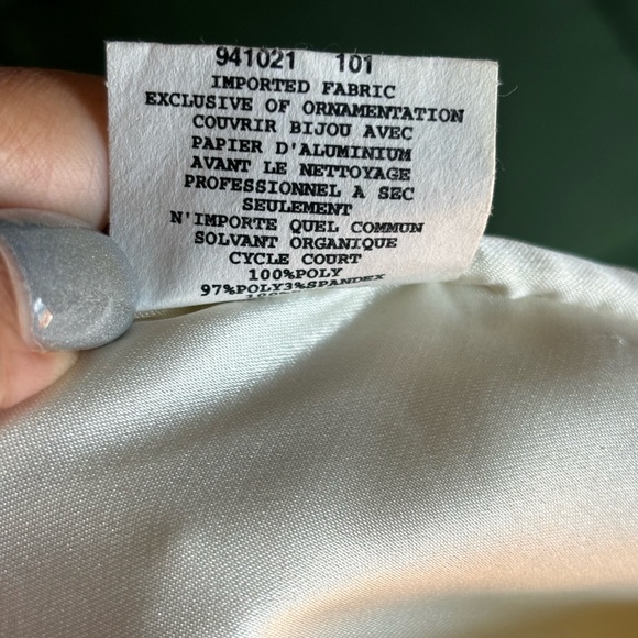 Jessica McClintock for Gunne Sax Sweetheart Neckline Fit and Flare Dress Bow - Picture 10 of 12